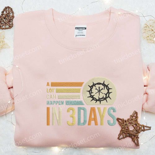 3-Day Happenings: Embroidered Shirt Thanksgiving Hoodie Best Holiday Gift Ideas