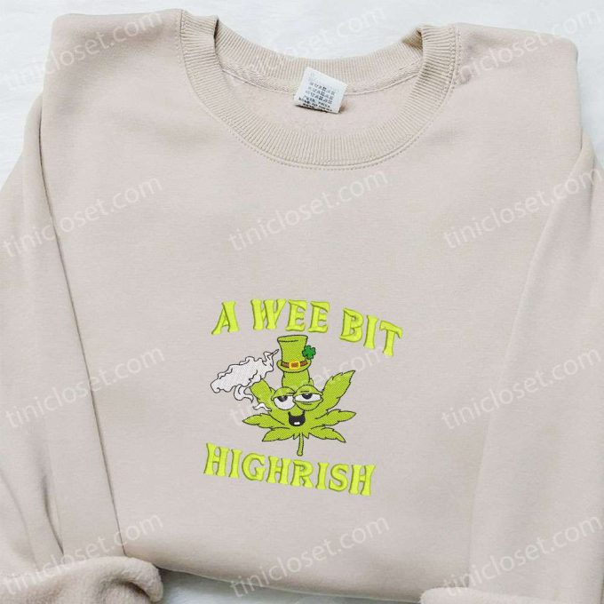 Highrish Embroidered Shirt & Hoodie: Best Saint Patrick s Day Gift Ideas