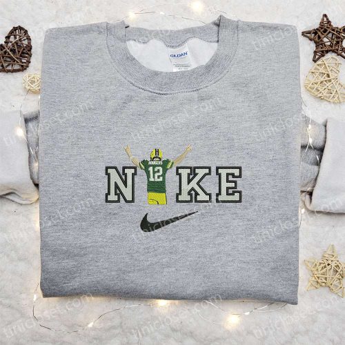 Aaron Rodgers x Nike NFL Embroidered Shirt Sweatshirt & Hoodie: Sport-inspired Nike Gear