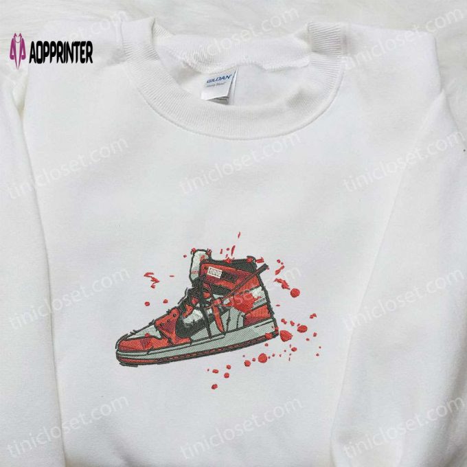 Air Jordan 1 x Nike Embroidered Shirt: Best Nike Inspired Gift for Family