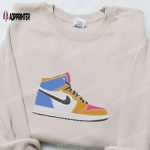 Air Jordan 1 x Nike Embroidered Sweatshirt & T-Shirt: Best Family Gift Ideas