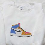 Air Jordan 1 x Nike Embroidered Sweatshirt & T-Shirt: Best Family Gift Ideas