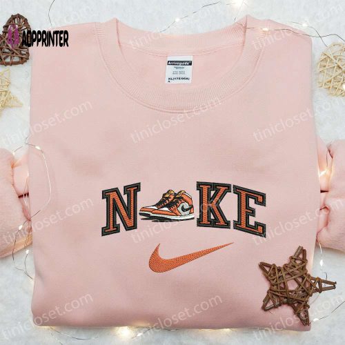 Air Jordan x Nike Embroidered Shirt Sweatshirt and Hoodie – Custom Nike Inspired Apparel