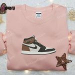 Air Jordan x Nike Swoosh Embroidered Hoodie & Shirt: Best Family Gift