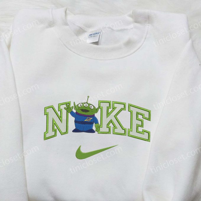 Alien Toy Story x Nike Embroidered Shirt – Disneyland Family Shirts & Inspired Hoodie