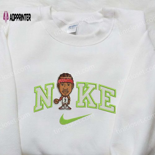 East Boy x Swoosh Nike Embroidered Shirt Teen Titans Go Cartoon Tee