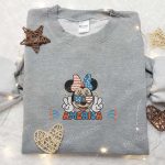 USA Minnie Mouse Embroidered Shirt: Disney s Best Patriotic Shirts