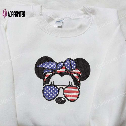 I Love Mommy Daddy and the USA Embroidered Shirt: Best Patriotic Shirts & National Day Gifts