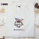 American Baby Embroidered Shirt: Best Patriotic Shirts & National Day Gifts