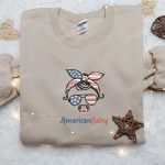 American Baby Embroidered Shirt: Best Patriotic Shirts & National Day Gifts