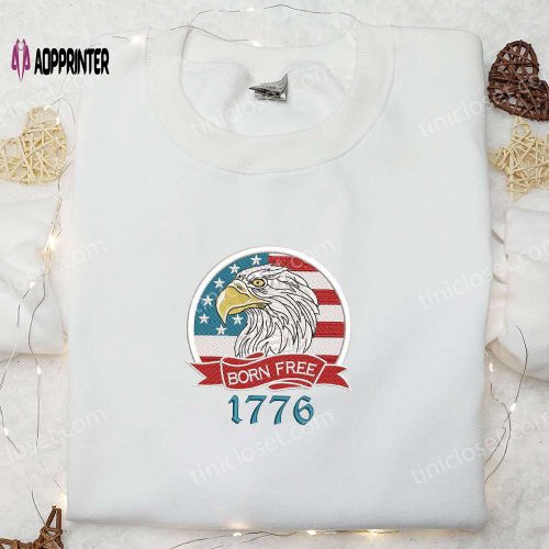 Star Mickey Mouse Happy 4th July Embroidered Shirt Disney Patriotic Shirts