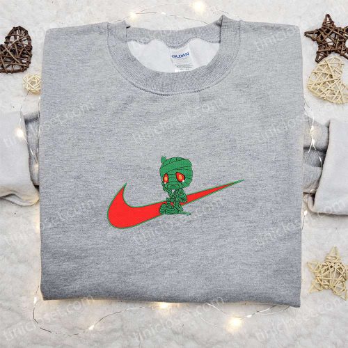 Amumu x Nike Swoosh Game Embroidered Shirt – League of Legends Inspired Nike Shirt