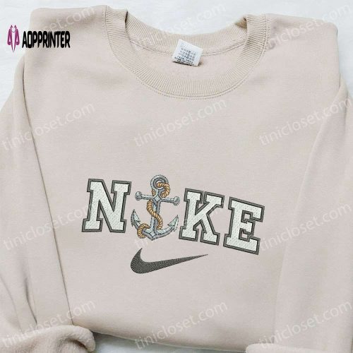 Appalachian x Nike Embroidered Hoodie & Shirt: Best Family Gift Nike Inspired Trendy Designs