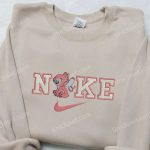 Angel x Nike Embroidered Sweatshirt Lilo and Stitch Shirt Nike Inspired Shirt