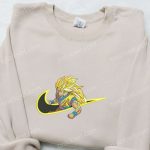 Angry Goku Dragon Balls Anime Shirt Embroidered Design for Anime Fans