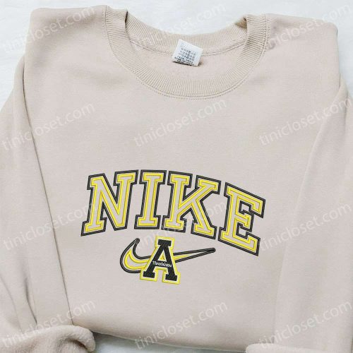 Appalachian x Nike Embroidered Hoodie & Shirt: Best Family Gift Nike Inspired Trendy Designs