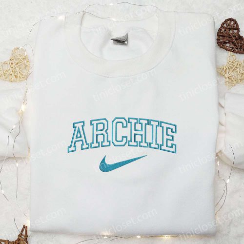 Shop the Stylish Archie Brand Logo Embroidered Shirt – Trendy Fashion Essential