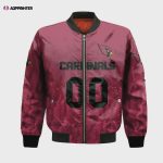 Arizona Cardinals Bomber Jacket 3D Printed Team Logo Custom Text And Number