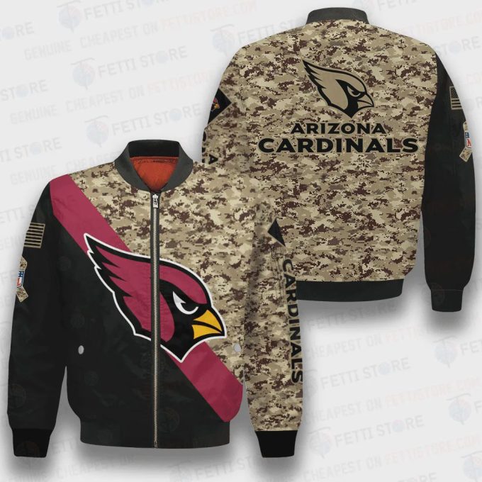 Arizona Cardinals – National Football League AOP Bomber Jacket V1