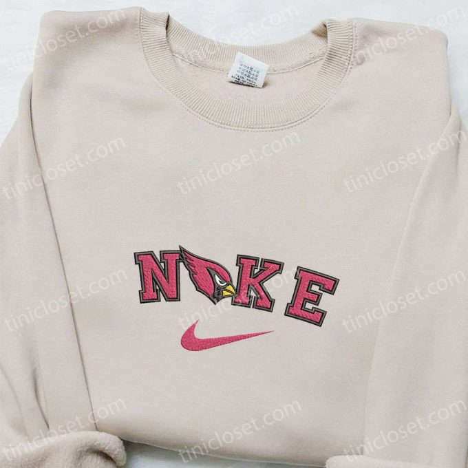 Arizona Cardinals x Nike Embroidered Shirt: NFL Sports Hoodie Nike Inspired – Shop Now!