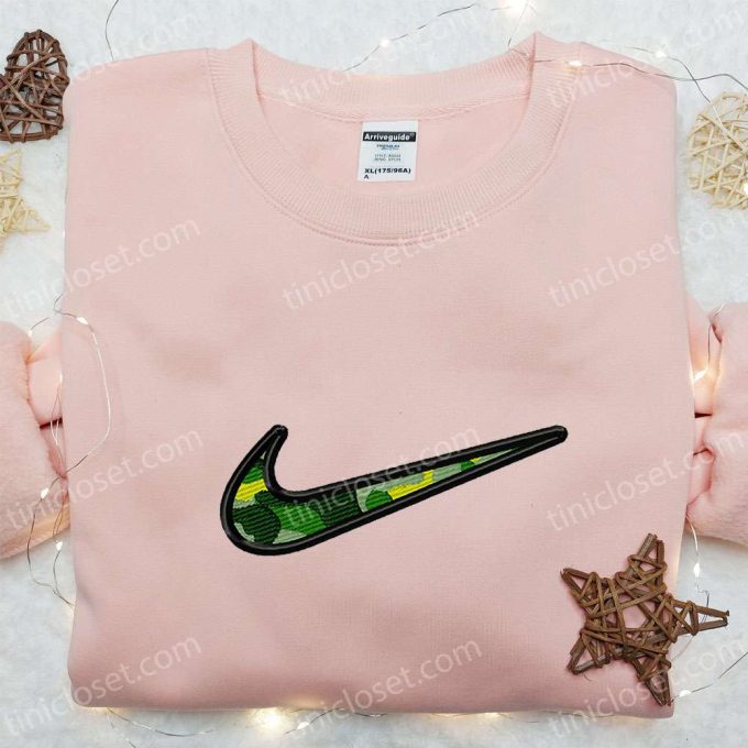 Army x Nike Swoosh Embroidered Shirt: Best Nike Inspired Gift for Family