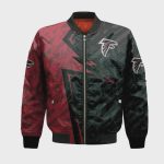 Atlanta Falcons Bomber Jacket 3D Printed Abstract Pattern Sport