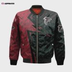 Atlanta Falcons Bomber Jacket 3D Printed Abstract Pattern Sport