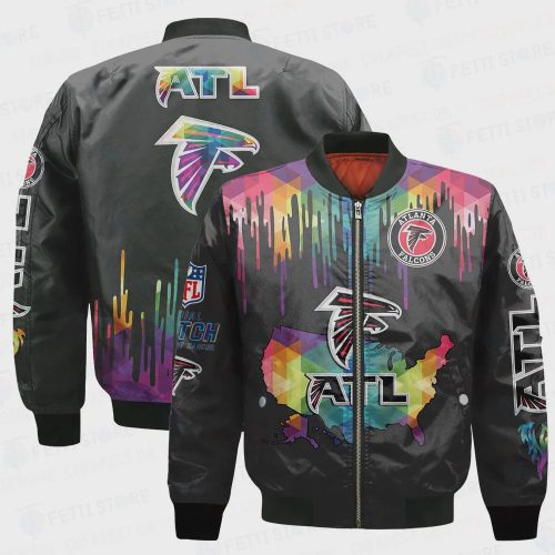 Atlanta Falcons – National Football League AOP Bomber Jacket V3