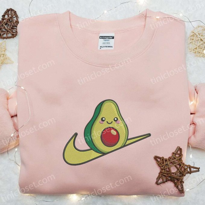 Get Your Avocado Favorite Food Embroidered Shirt – Trendy Stylish & Delicious!