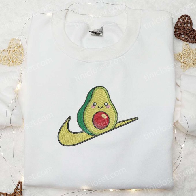 Get Your Avocado Favorite Food Embroidered Shirt – Trendy Stylish & Delicious!