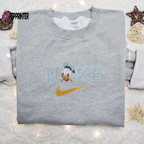 Lightning McQueen x Nike Cartoon Embroidered Sweatshirt – Disney Car Shirt