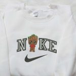 Baby Groot Love x Nike Embroidered Shirt – Marvel Movie Inspired Nike Shirt