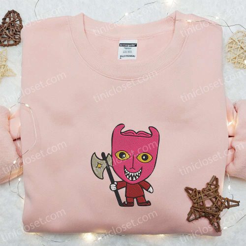 Baby Lock Embroidered Sweatshirt – Nightmare Before Christmas Hoodie: Best Halloween Gift Ideas