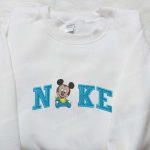 Baby Mickey Mouse x Nike Embroidered Shirt – Cartoon Disney Shirt