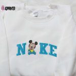 Baby Mickey Mouse x Nike Embroidered Shirt – Cartoon Disney Nike Shirt