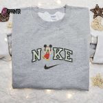 Baby Mickey x Nike Cartoon Embroidered Tshirt – Disney & Nike Inspired Shirt