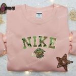 Baby Yoda Army x Nike Embroidered Shirt: Exclusive Movie-Inspired Nike Shirt Design