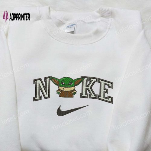 Baby Mickey Mouse x Nike Embroidered Shirt – Cartoon Disney Shirt