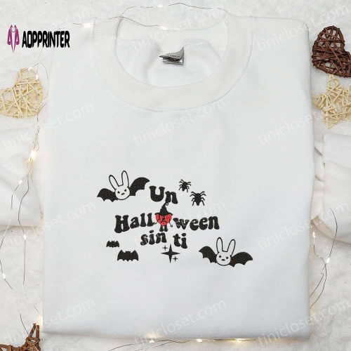 Adorable Baby Yoda Embroidered Sweatshirt: Perfect Halloween Gift Idea