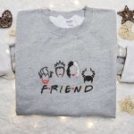 Fun Embroidered Sweatshirt: Bad Girls & Halloween Hoodie – Best Gift Ideas