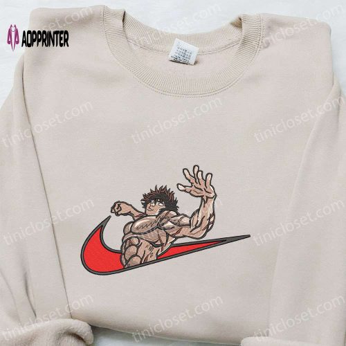 Guido x Nike Cartoon Embroidered Sweatshirt Pixar Cars & Nike Inspired Shirt