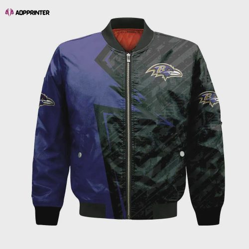 Baltimore Ravens – National Football League AOP Bomber Jacket V1