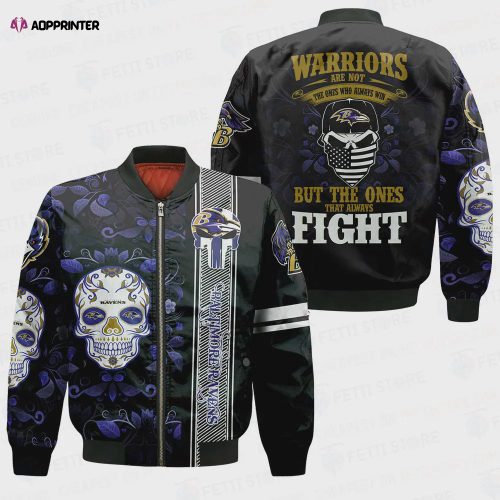 Baltimore Ravens – National Football League AOP Bomber Jacket V1