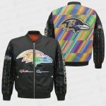 Baltimore Ravens – National Football League AOP Bomber Jacket V2