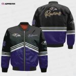 Baltimore Ravens – National Football League AOP Bomber Jacket V4