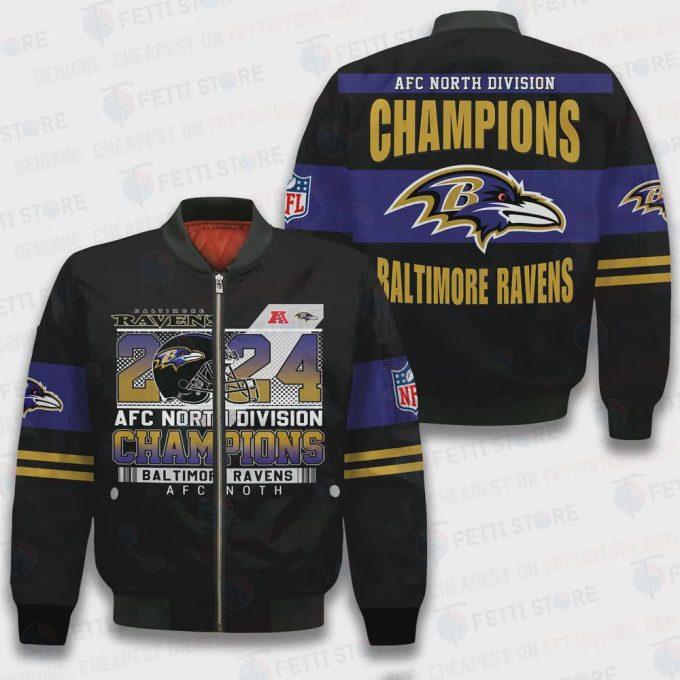 Baltimore Ravens National Football League Bomber Jacket STM V2