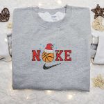 Nike Christmas Embroidered Sweatshirt: Cartoon Shirt Best Gift Ideas