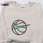 Nike Swoosh Embroidered Sweatshirt: NBA & Sport Inspired Shirt