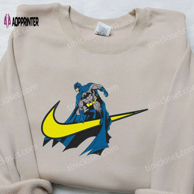 Batman Sunny x Nike Swoosh Embroidered Shirt: Marvel-inspired Nike Tee