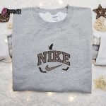 Bats x Nike Halloween Embroidered Shirt: Best Nike Inspired Gift for Halloween